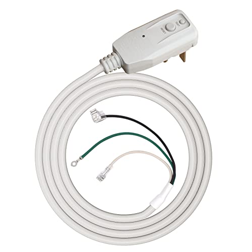 ELEGRP LCDI Power Cord Plug for Air Conditioner, 7.5FT, 240V 25A, 6000W, Leakage Detection, NEMA 6-30P, UL Certified