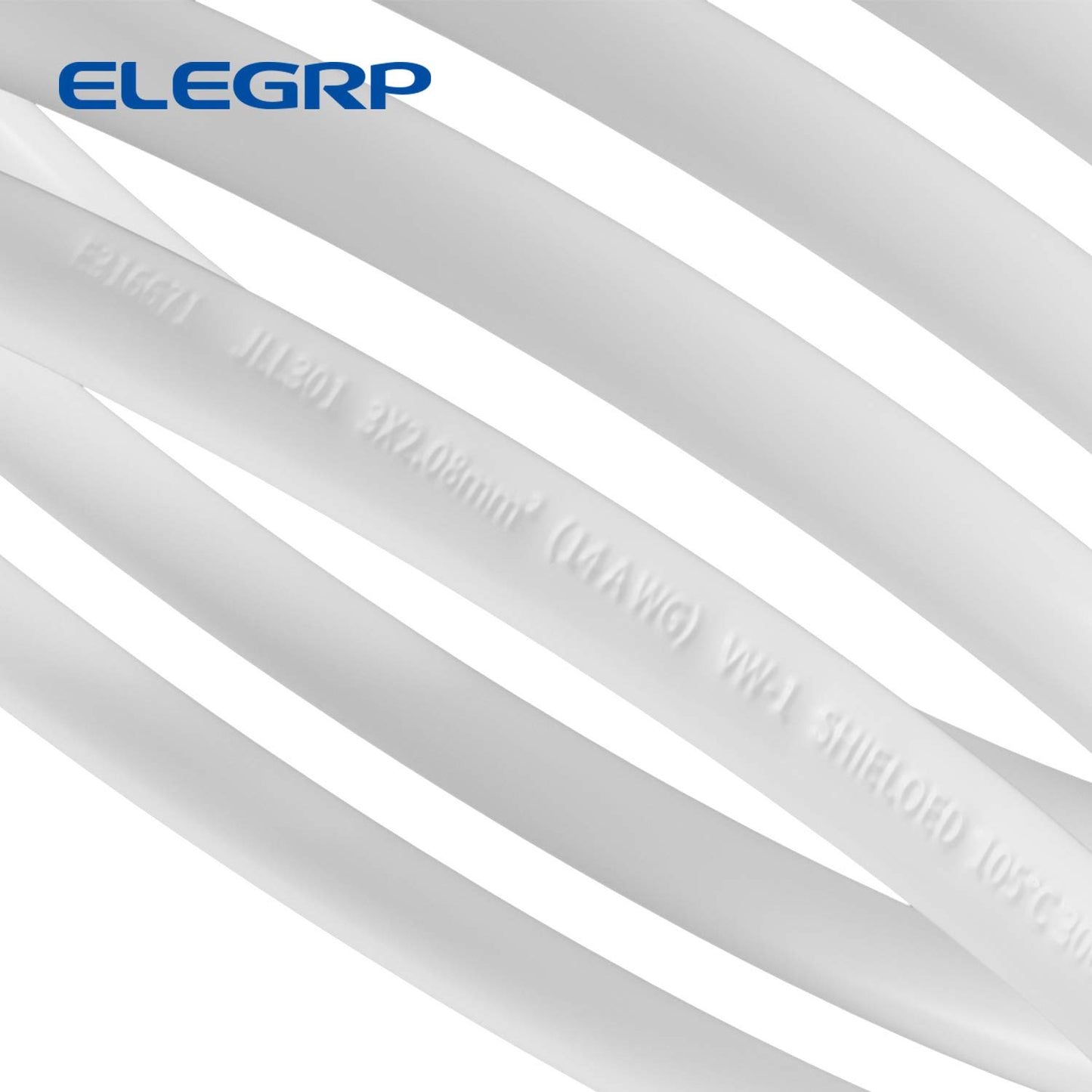 ELEGRP 240VAC 15Amp 3600W 14AWG LCDI Power Cord Plug 60Hz NEMA 6-15P for A/C Air Conditioner, E250451 UL Certified, 7.5FT Leakage Current Detection Interrupter Replacement 0661515LY L15615 (1 Pack)
