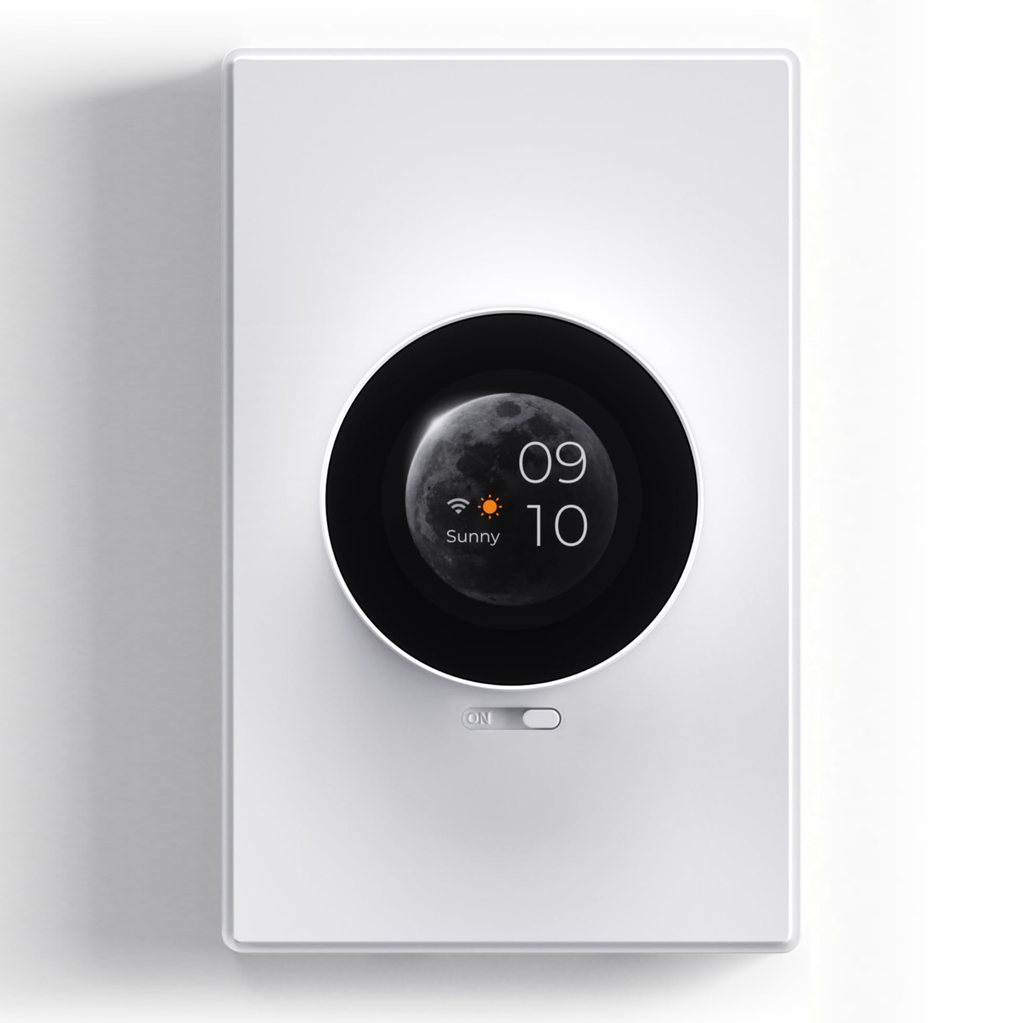 ELEGRP 2025 WiFi Smart Rotating Dimmer with 1.8-Inch TFT Display, Voice & App Control