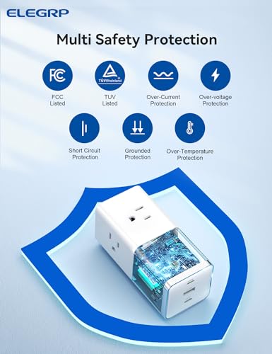 ELEGRP Travel Power Strip