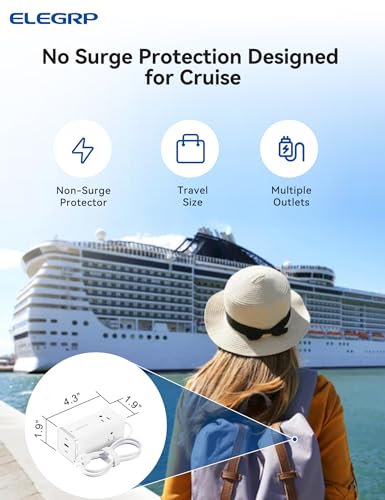 ELEGRP Travel Power Strip