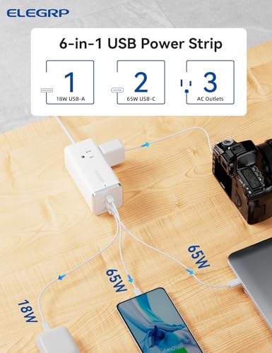 ELEGRP Travel Power Strip