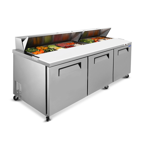 Commercial Refrigerators Salad Prep Table 72 IN 22 CU