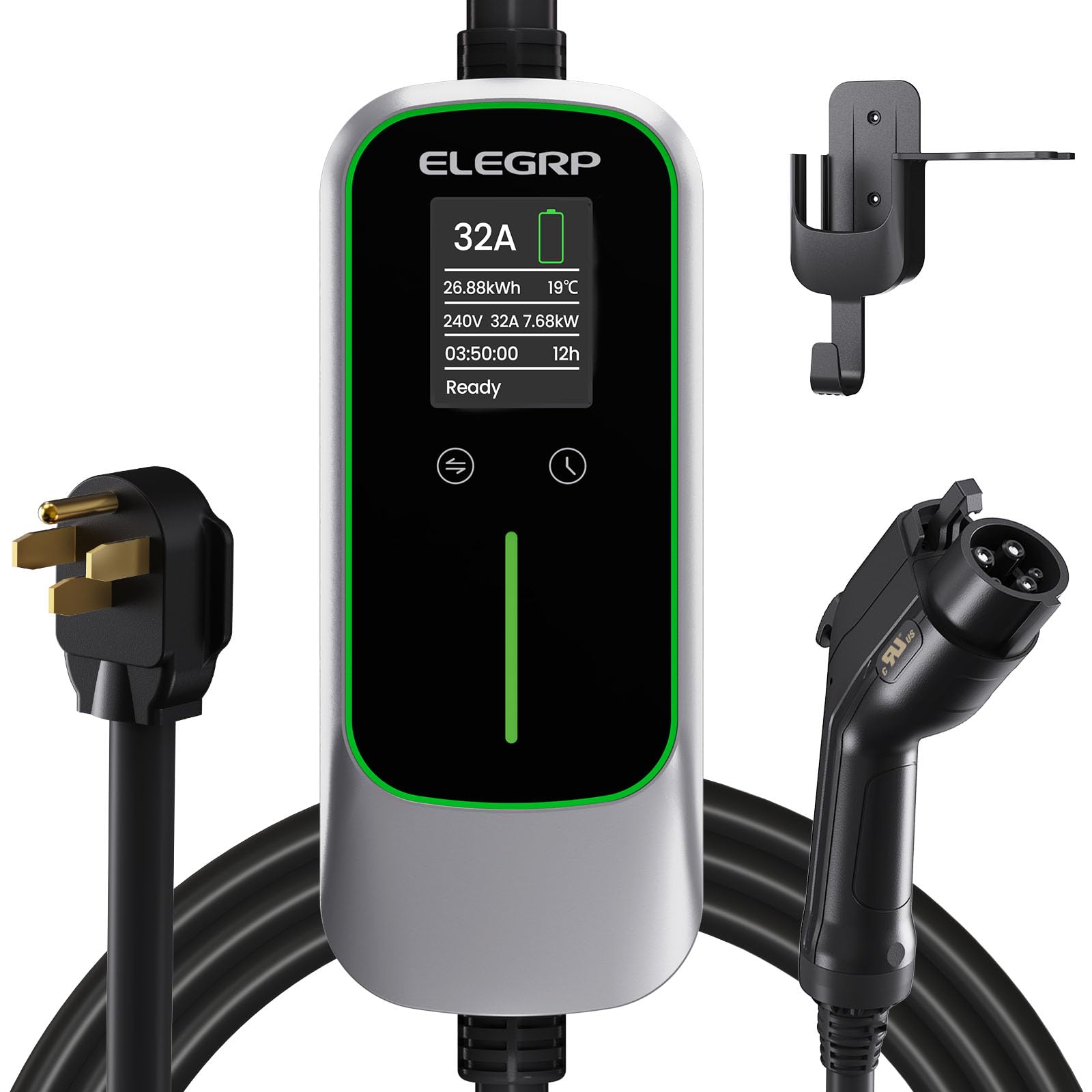 Fast Level 2 J1772 NEMA 14-50 Type EV Portable Charger