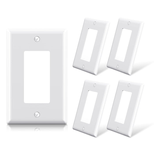 ELEGRP Decorative Receptacle Wall Plate Cover（5 Pack）