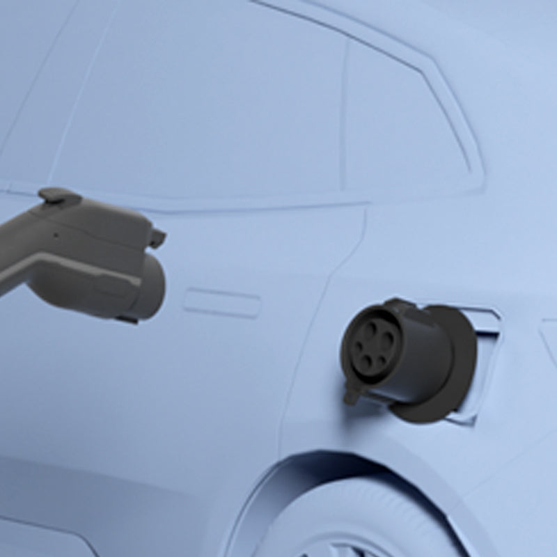 Insert charger into adapter