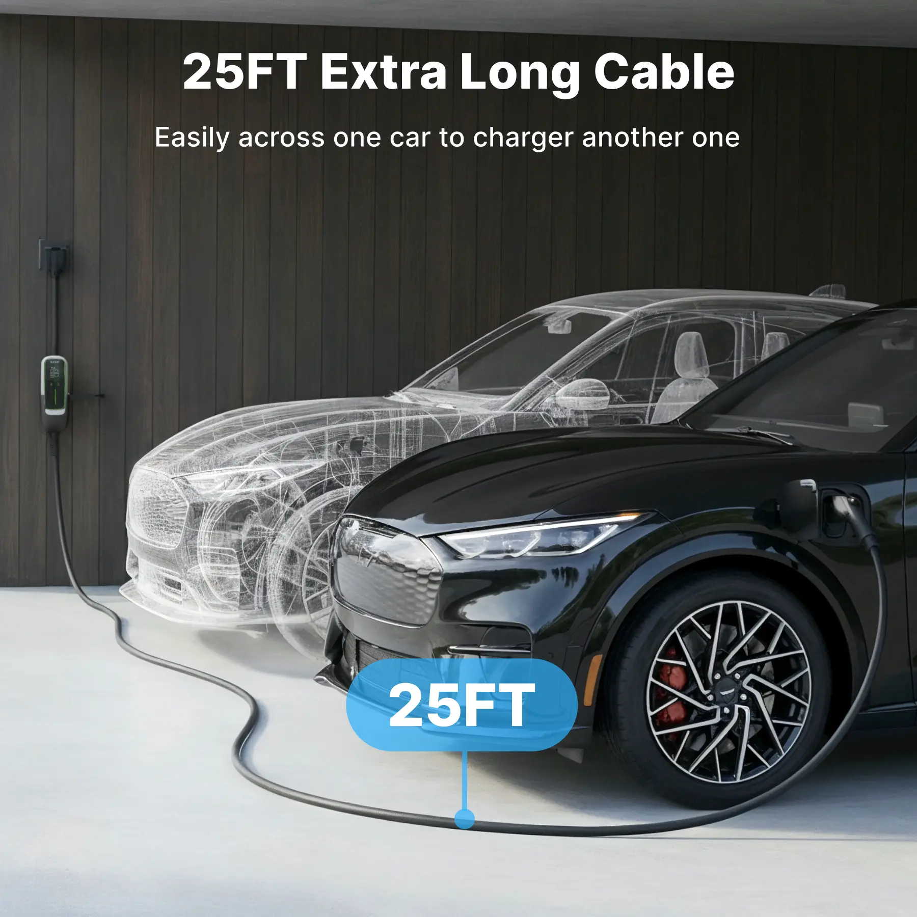 Fast Level 2 J1772 NEMA 14-50 Type EV Portable Charger