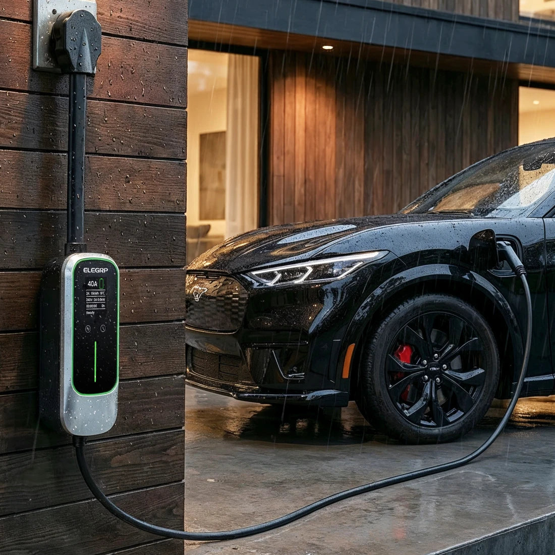 Fast Level 2 J1772 NEMA 14-50 Type EV Portable Charger