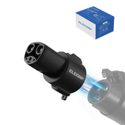 EV Charging Adapter 80A 250V AC, J1772 Charger to NACS Vehicle