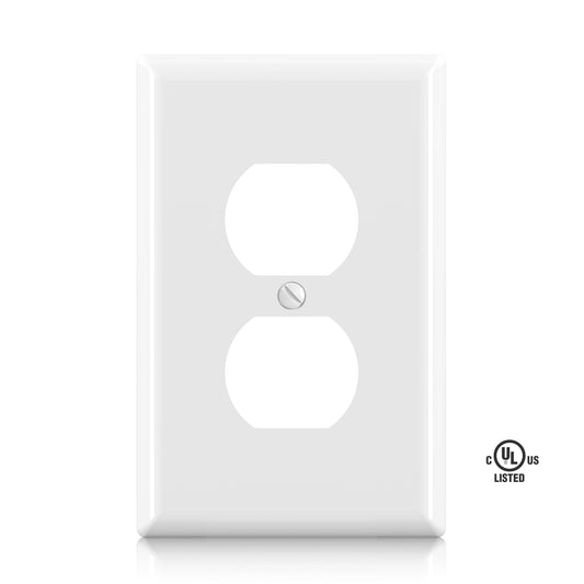 ELEGRP（5 Pack） Duplex Receptacles Wall Plate Cover