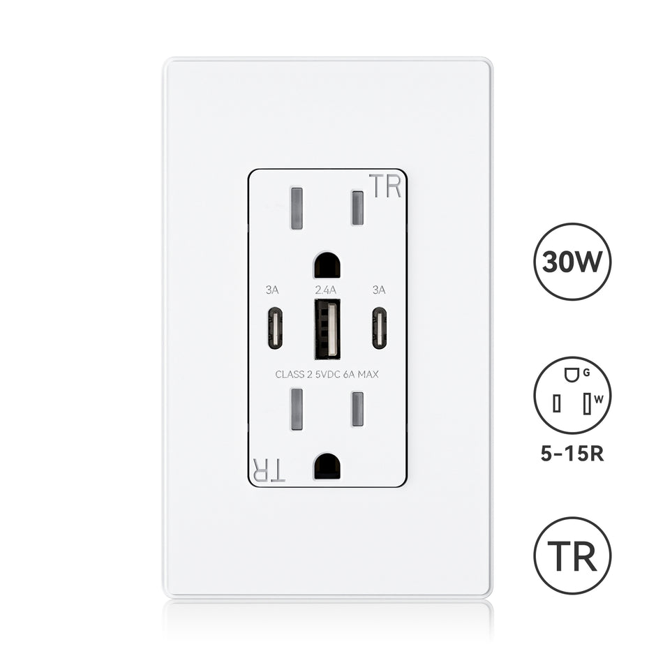 USB Fast Charging Wall Outlet | ELEGRP – ELEGRP Store
