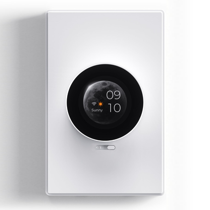 ELEGRP 2025 WiFi Smart Rotating Dimmer with 1.8-Inch TFT Display, Voice & App Control