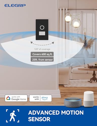 Wi-Fi Smart Motion Sensor Switch with Voice & App Control, Single Pole or 3-Way
