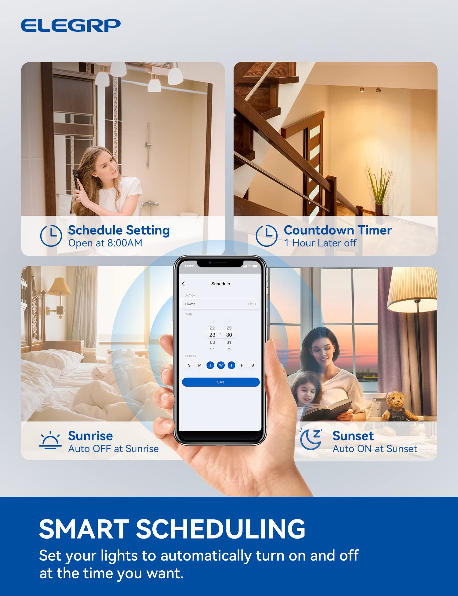 Wi-Fi Smart Light Dimmer Switch with Voice & App Control